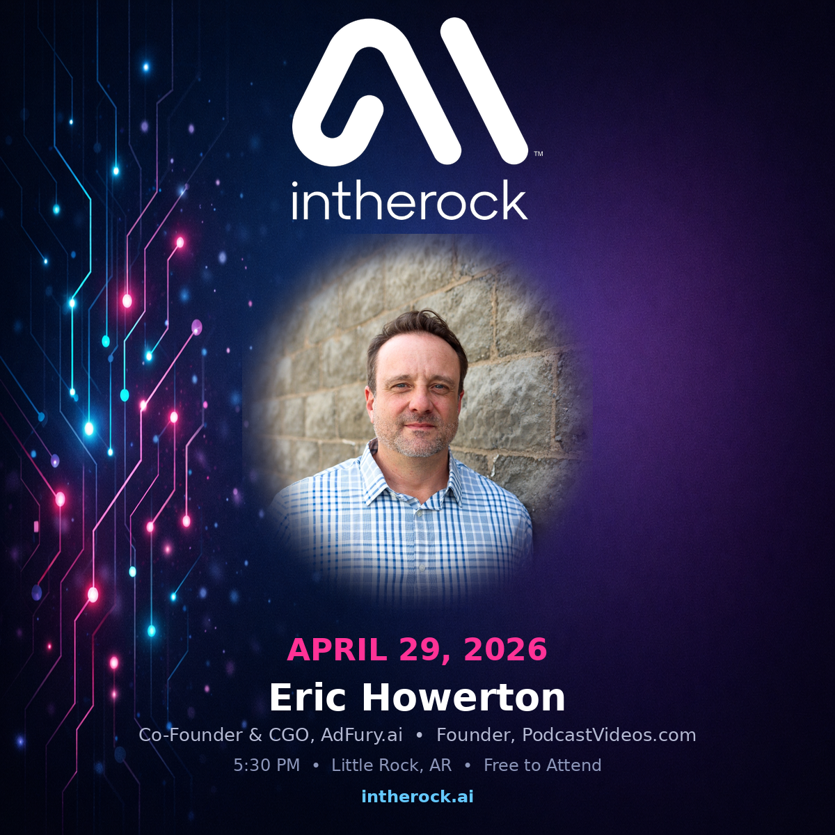 April 29th, 2026 AI Meetup with Eric Howerton